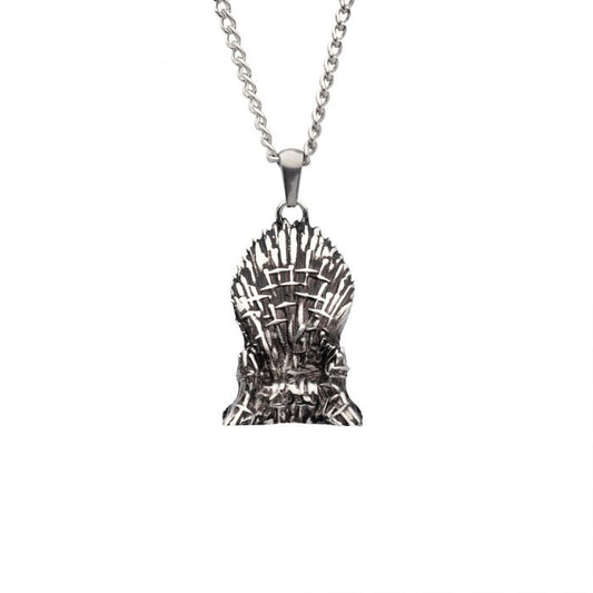 Game of Thrones Iron Throne 3D Pendant Necklace
