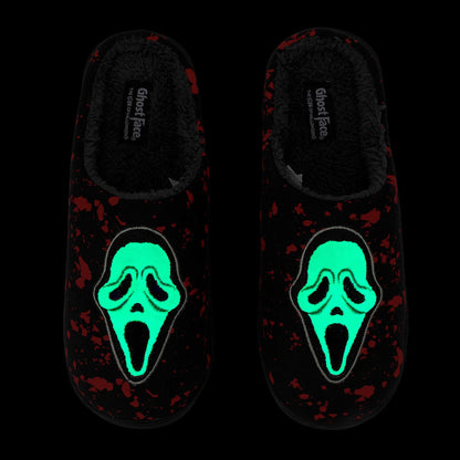 Ghostface Glow in the Dark Unisex Slippers