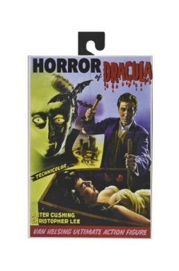 VAN HELSING HAMMER FILMS - HORROR OF DRACULA (1958)- 7 IN SCALE ACTION FIGURE
