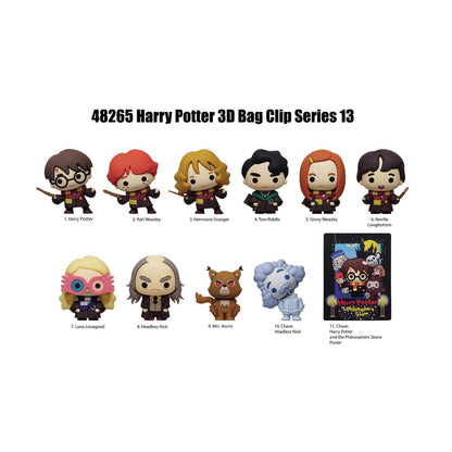 Harry Potter 3D Foam Character Bag Clip Blind Bag Series 13: Retail Case of 24