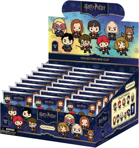 Harry Potter 3D Foam Character Bag Clip Blind Bag Series 13: Retail Case of 24
