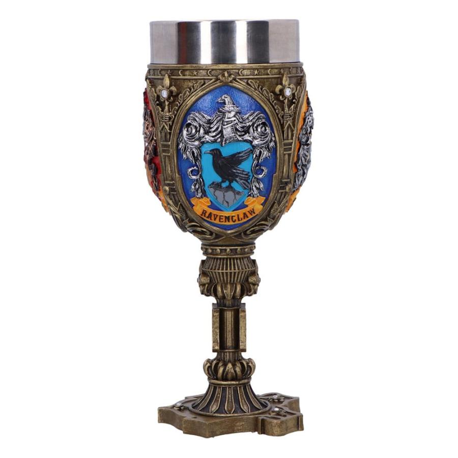 Harry Potter Hogwarts Four Houses Sculpted Resin Goblet
