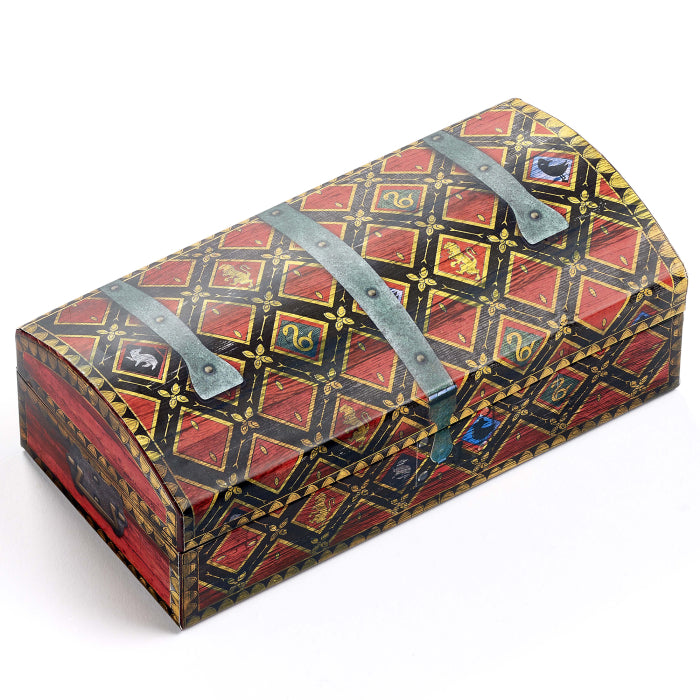 Harry Potter: Golden Snitch Necklace and Earrings Quidditch Chest Gift Set