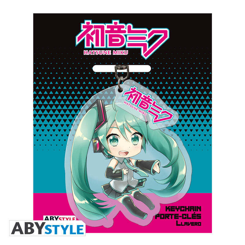 Hatsune Miku “Vocaloid” Charm Acrylic Keychain