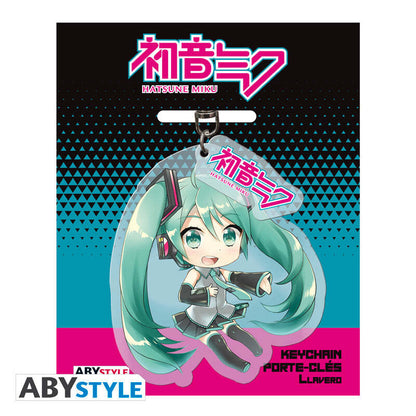 Hatsune Miku “Vocaloid” Charm Acrylic Keychain