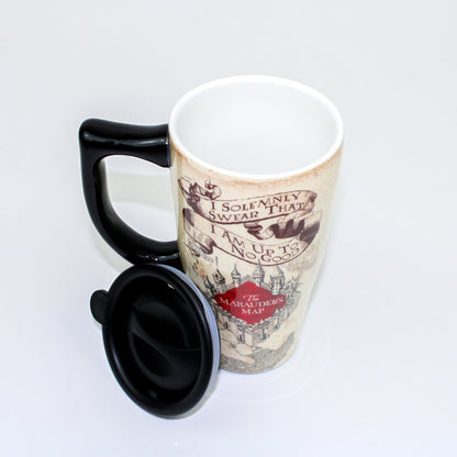 Marauders Map Harry Potter Ceramic Travel Mug