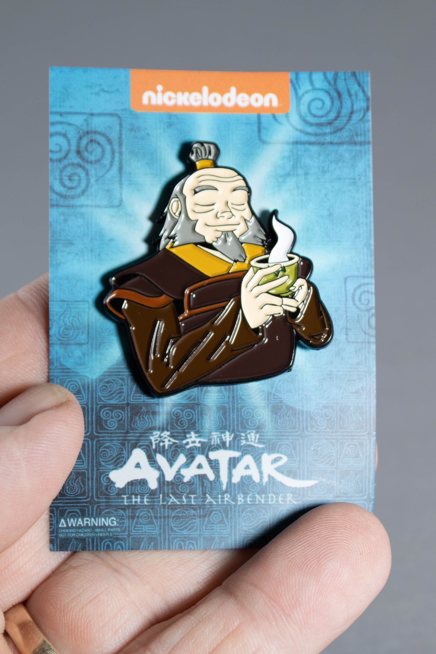 Iroh Tea Time Avatar The Last Airbender Enamel Pin