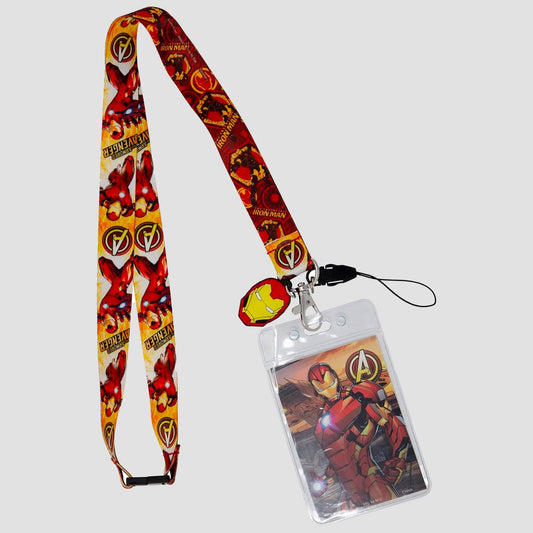 Iron Man (Marvel) Avengers Double-Sided Breakaway Lanyard