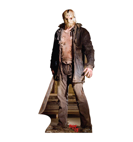 Jason Voorhees Knife Life Size Cardboard Cutout Standup - Friday The 13th (2009 Film)