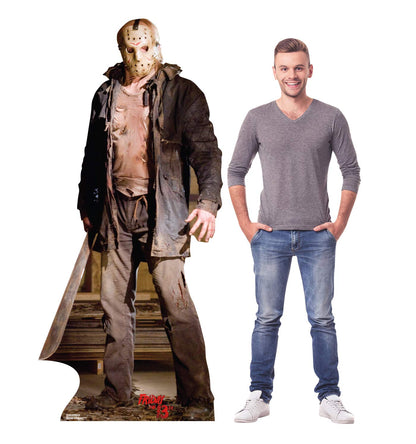 Jason Voorhees Knife Life Size Cardboard Cutout Standup - Friday The 13th (2009 Film)