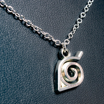 Naruto Leaf Village Earring & Necklace Set