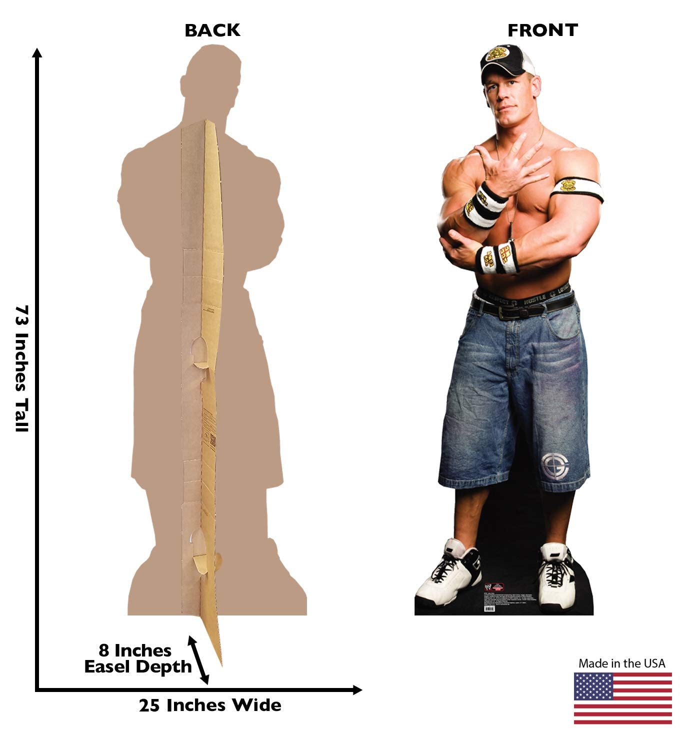 John Cena Life Size Cardboard Cutout Standup - WWE