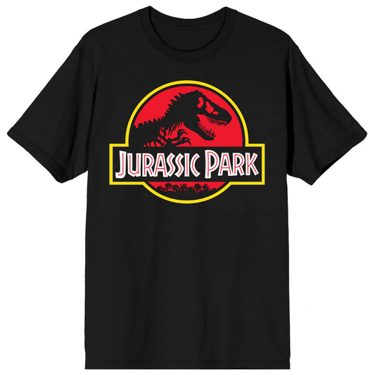 Jurassic Park Logo Black T-Shirt