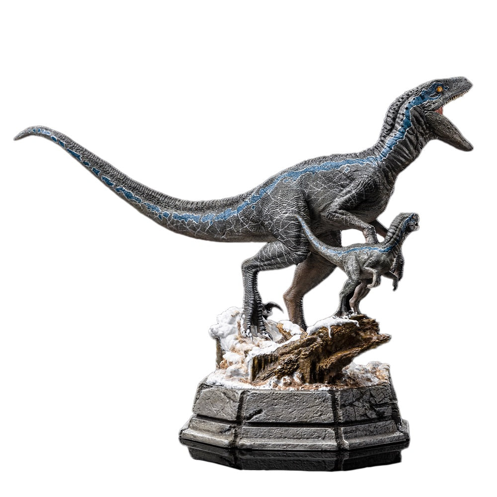 Jurassic World Blue & Beta 1/10 Scale Statue by Iron Studios