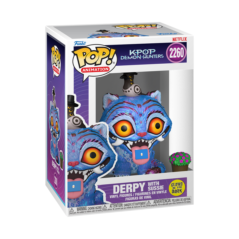 *Pre-Order* FUNKO POP! KPop Demon Hunters: Derpy with Sussie (Glow In The Dark)