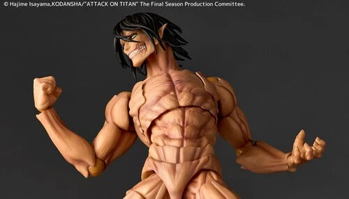 Kaiyodo - Attack on Titan - Revoltech Amazing Yamaguchi - Eren Yeager Action Figure