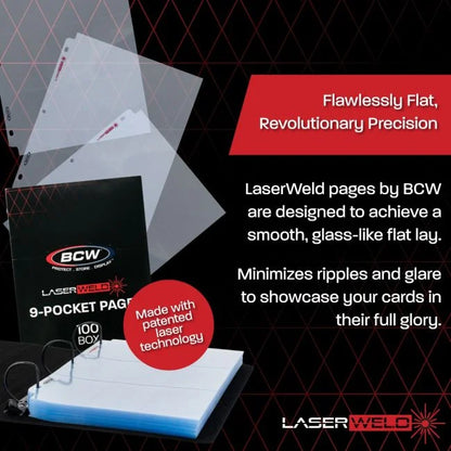 LaserWeld® 9-Pocket Page (100 CT. Box)