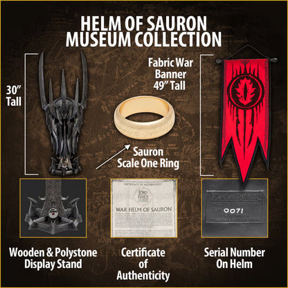 Lord of the Rings Sauron Helmet by United Cutlery
