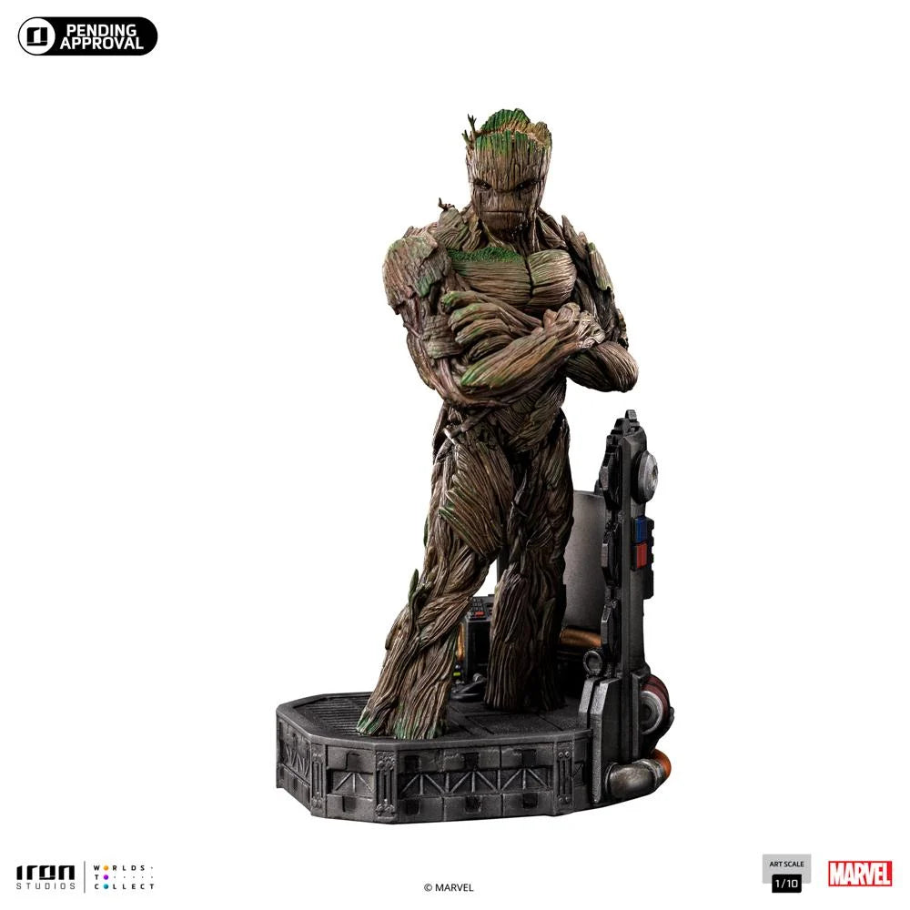 Marvel Guardians of the Galaxy Vol. 3 Groot 1/10 Scale Statue by Iron Studios