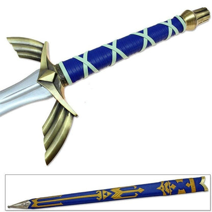 Master Sword Video Game Deluxe Steel Replica with Sheath