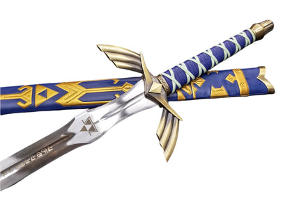 Master Sword Video Game Deluxe Steel Replica with Sheath