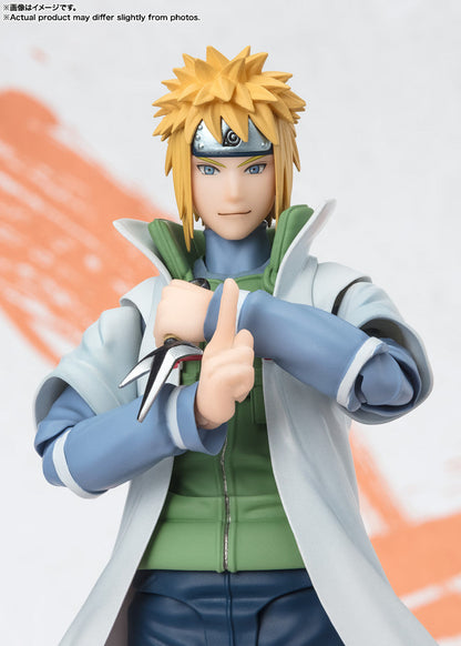 Naruto Shippuden NarutoP99 Minato Namikaze 5 Inch Action Figure by S.H. Figuarts