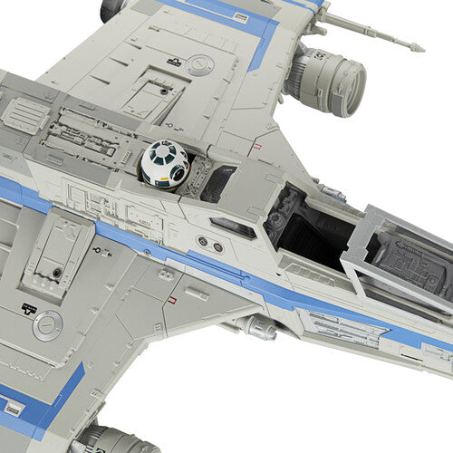 New Republic E-Wing & KE4-N4 Figure & Vehicle Star Wars Ahsoka Vintage Collection