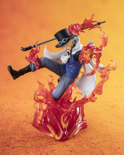One Piece Sabo Figuarts ZERO Statue [EXTRA BATTLE] Fire Fist Rook Check