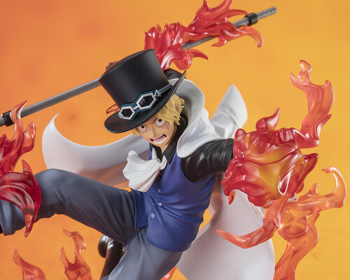 One Piece Sabo Figuarts ZERO Statue [EXTRA BATTLE] Fire Fist Rook Check