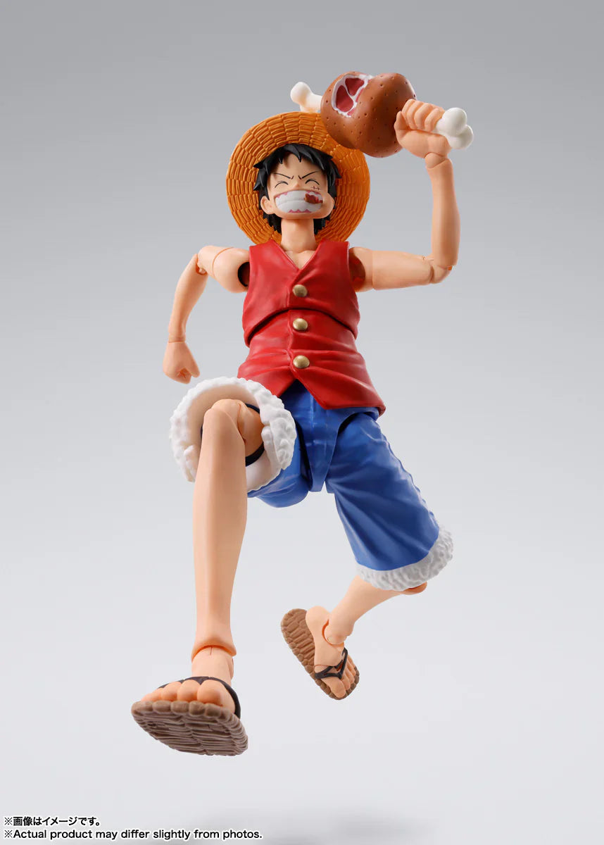 One Piece Monkey D. Luffy Romance Dawn 6 Inch Action Figure by S.H. Figuarts