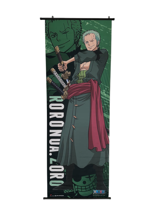 One Piece Zoro New World Life Size Wall Scroll