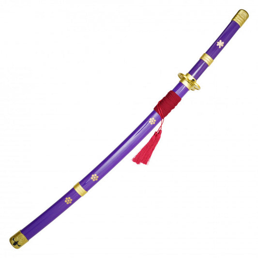Pirate Swordsman’s Purple Katana w/ LED Blade – Anime-Inspired Replica