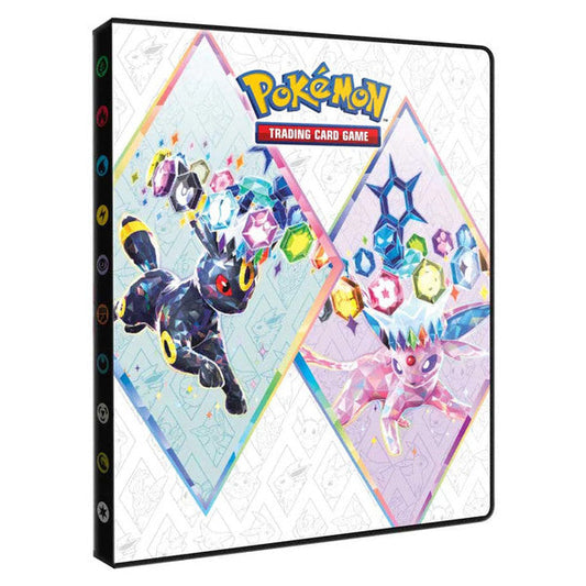 Pokemon Scarlet & Violet Prismatic Evolutions 4-Pocket: Portfolio Card Binder