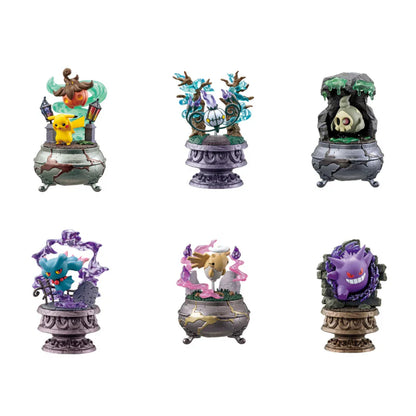 Pokemon: Little Night Collection Vol. 2 Re-ment Blind Box Figures Full Case of 6