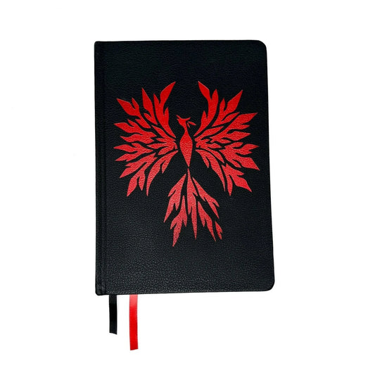 Red Phoenix Lined D&D Journal