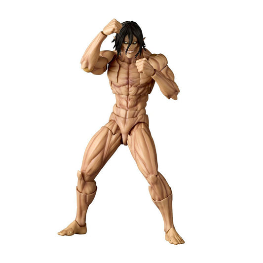 Kaiyodo - Attack on Titan - Revoltech Amazing Yamaguchi - Eren Yeager Action Figure