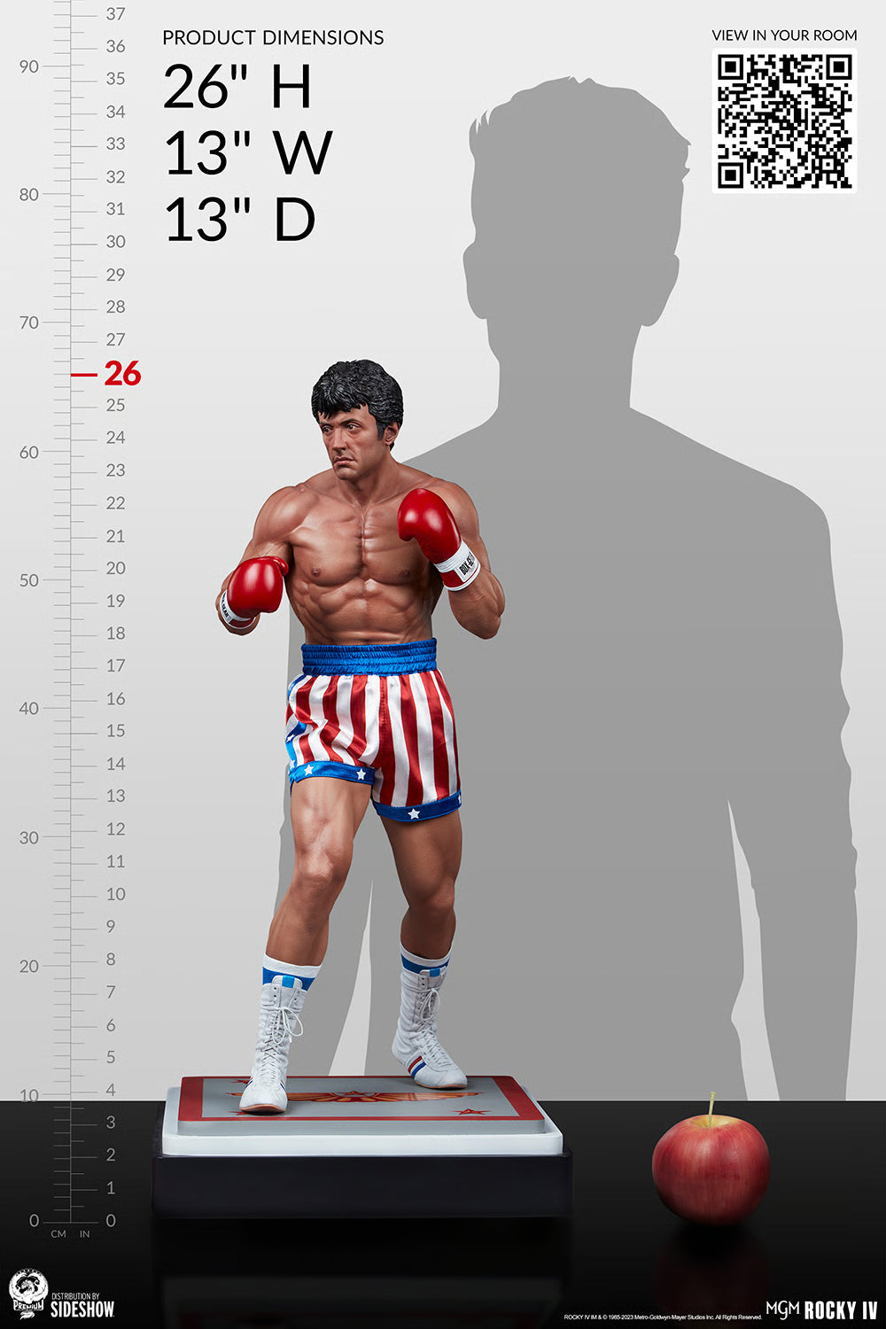 Rocky Balboa Rocky IV 1:3 Scale Statue by PCS