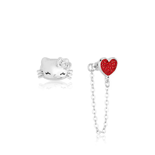 Sanrio Hello Kitty Mix-Match Crystal Stud Earrings