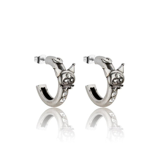 Sanrio Hello Kitty Kuromi Hoop Earrings