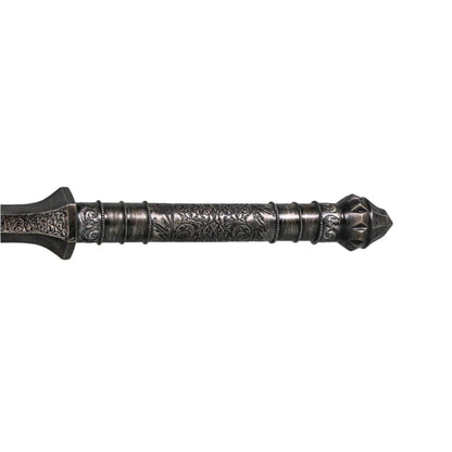 Lord of the Rings Sauron Mace and Banner Metal Replica with One Ring