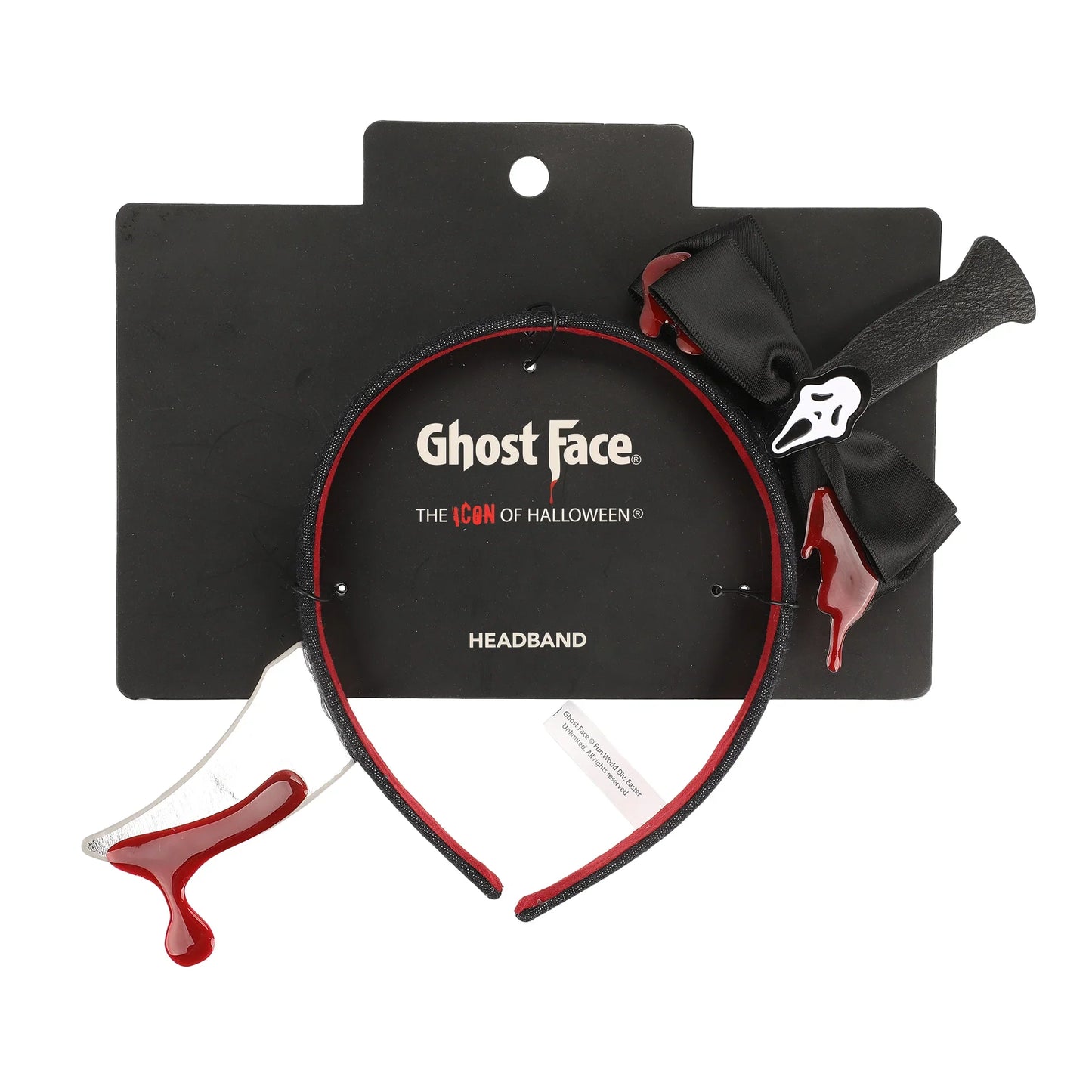 Scream Ghostface Knife Through the Head Cosplay Headband