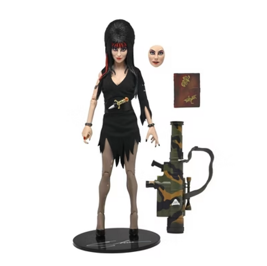 Elvira Mistress of the Dark Commando  7” Ultimate Action Figure