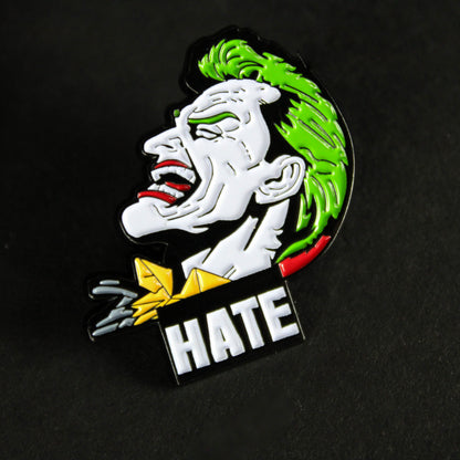The Joker & Harley Quinn DC Comics Enamel Pin 4 Pack
