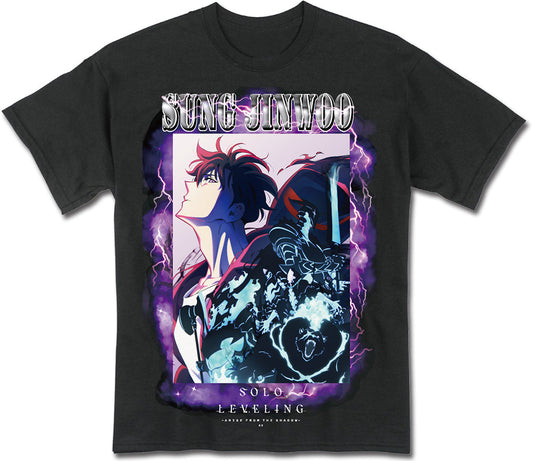 Solo Leveling Sung Jinwoo and Shadow Army T-Shirt