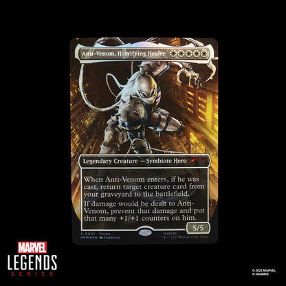 *Pre-Order* Spider-Man - Marvel Legends x Magic: The Gathering - Agent Anti-Venom Action Figure plus Exclusive Foil Trading Card