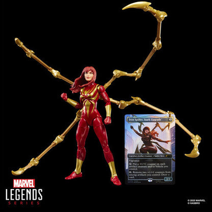 *Pre-Order* Spider-Man - Marvel Legends x Magic: The Gathering - Mary Jane Watson (Iron Spider) Action Figure and Exclusive Foil Trading Card