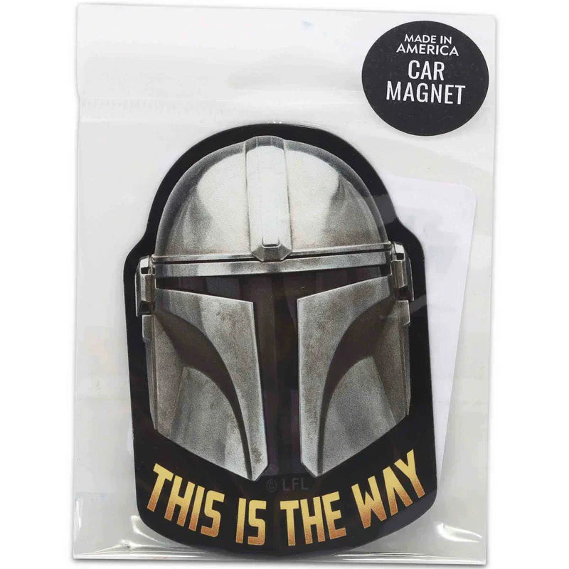 Star Wars: Mandalorian This is the Way Vinyl Car Magnet