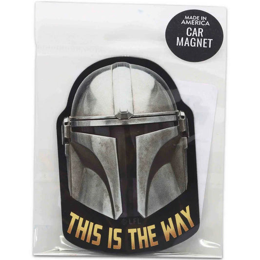 Star Wars: Mandalorian This is the Way Vinyl Car Magnet