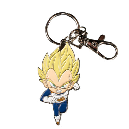 Dragon Ball Super Saiyan Vegeta Enamel Keychain