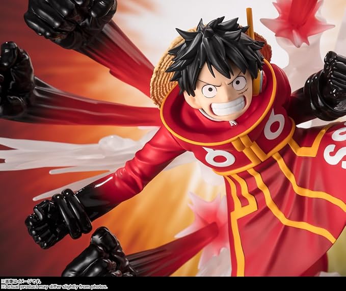 One Piece Monkey D Luffy -Gum-Gum Hawk Gatling (Extra Battle) Figuarts Zero Statue